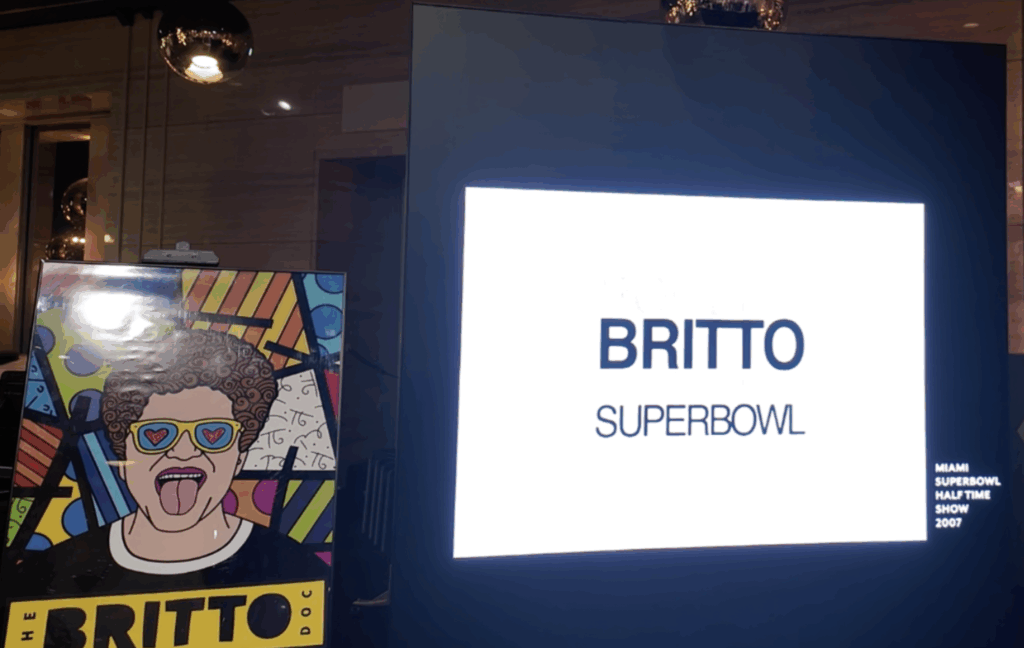 ROMERO BRITTO試写会