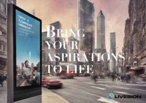 LIVESION 製品カタログの表紙