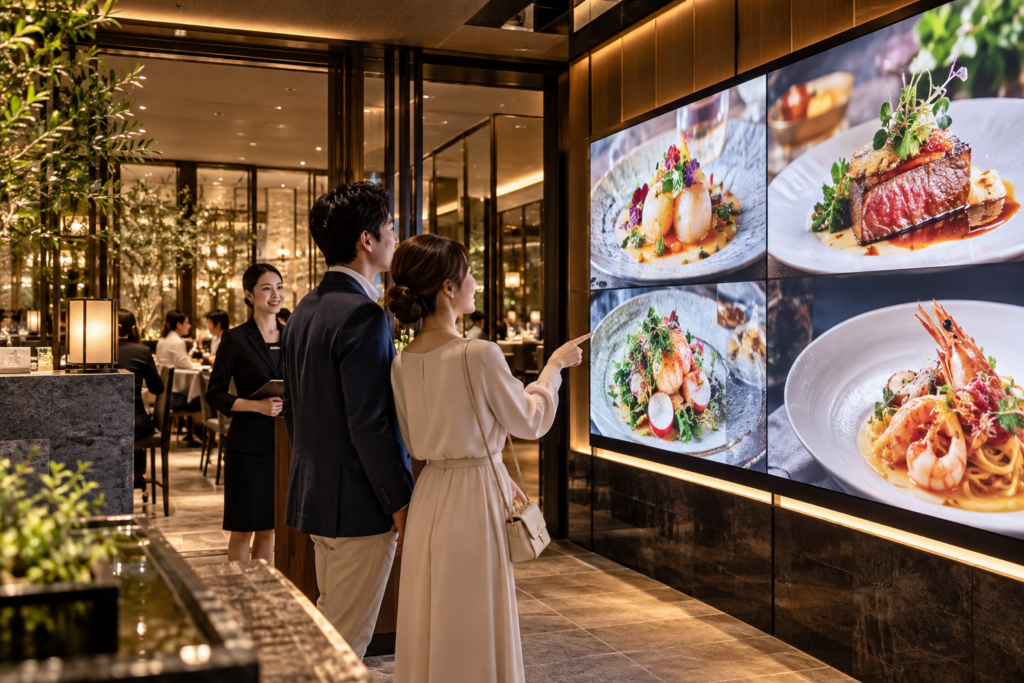 メニュー・店舗情報の発信